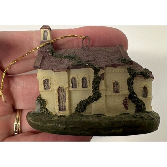 Set of 5 Resin Church Ornaments Religious Vintage - Picture 6 of 13